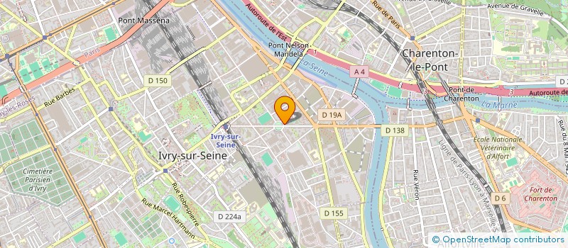 localisation de l'entreprise CHEZ SAR  IVRY-SUR-SEINE