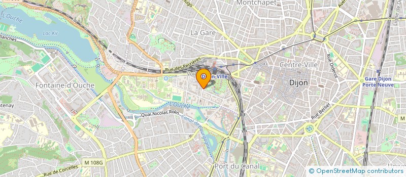 localisation de l'entreprise CHEZ SIMON  DIJON