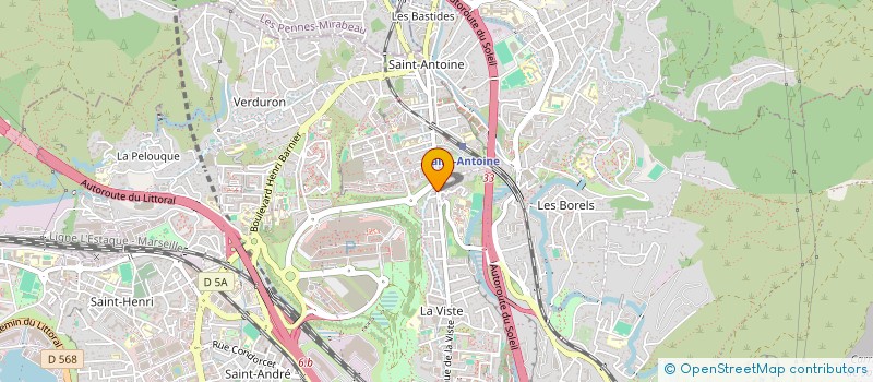 localisation de l'entreprise CHEZ SIRINE ET NANA à MARSEILLE
