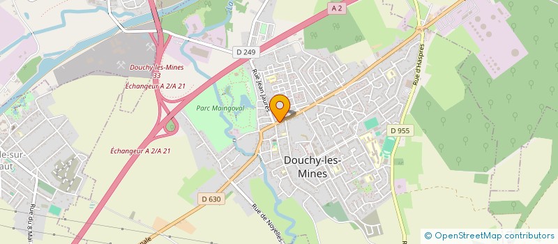 localisation de l'entreprise CHEZ SOPHIE à DOUCHY-LES-MINES