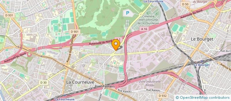 localisation de l'entreprise CHEZ SOUAD à LA COURNEUVE