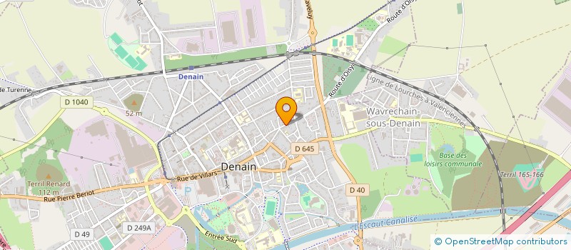 localisation de l'entreprise CHEZ SOUSSI à DENAIN