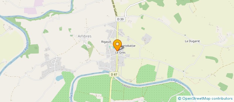 localisation de l'entreprise CHEZ STEL  AMBRES