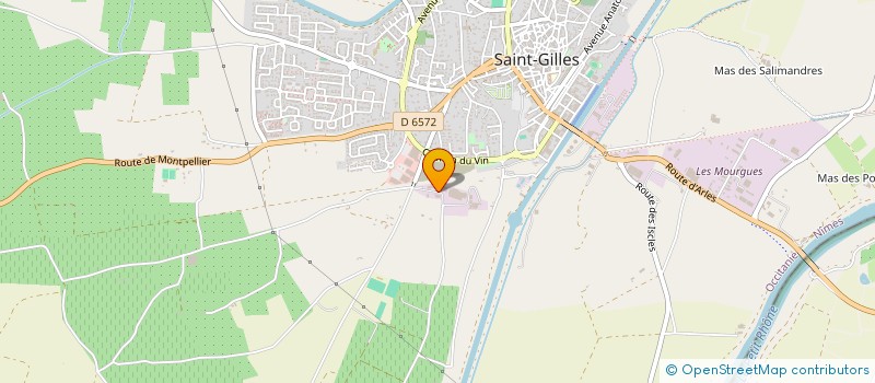 localisation de l'entreprise CHEZ STEPS à SAINT-GILLES