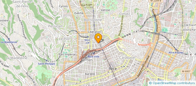 localisation de l'entreprise CHEZ SUZANNE à NICE