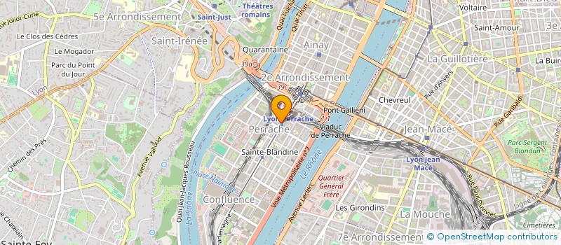 localisation de l'entreprise CHEZ SUZY  LYON