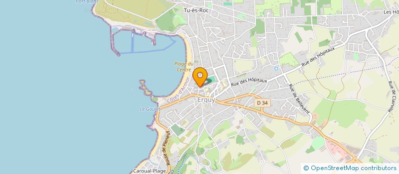 localisation de l'entreprise CHEZ SYLVIE  ERQUY