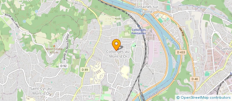 localisation de l'entreprise CHEZ SYLVIE ET GERARD  COLLONGES-AU-MONT-D'OR