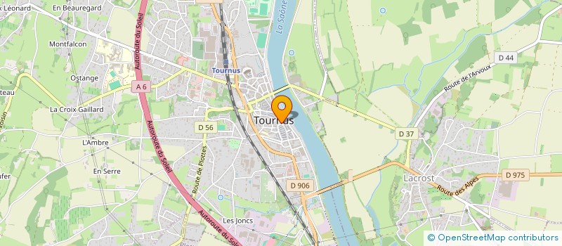 localisation de l'entreprise CHEZ TA SOEUR à TOURNUS