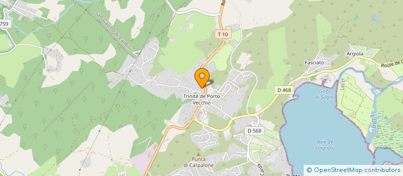 localisation de l'entreprise CHEZ TAO & PAUL à PORTO-VECCHIO