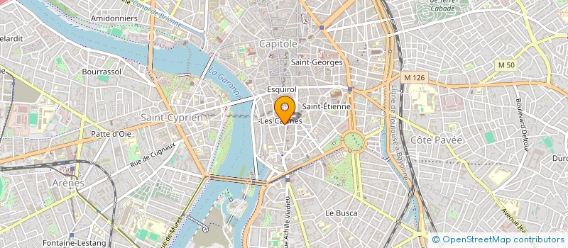 localisation de l'entreprise CHEZ TARTINE ET JANO à TOULOUSE