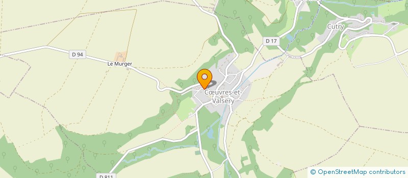 localisation de l'entreprise CHEZ TATAZ  CUVRES-ET-VALSERY