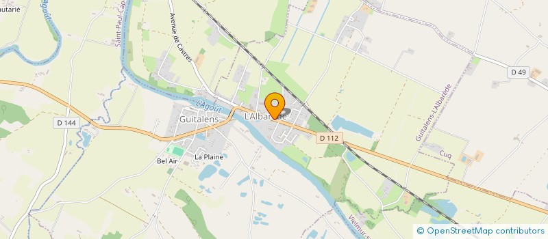 localisation de l'entreprise CHEZ TCHOUKI  LABOUTARIE