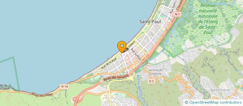 localisation de l'entreprise CHEZ THENG à SAINT-PAUL