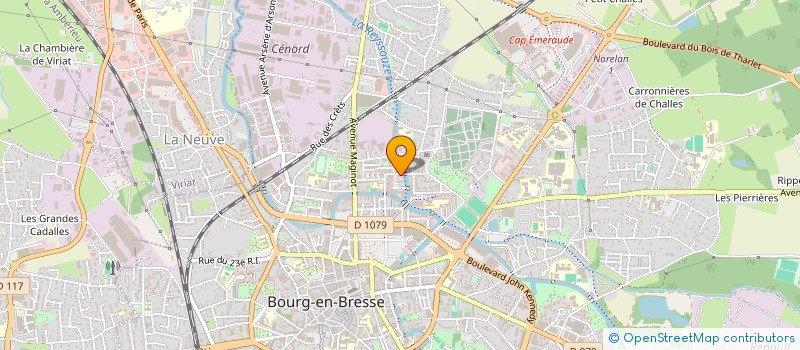 localisation de l'entreprise CHEZ THEO à BOURG-EN-BRESSE