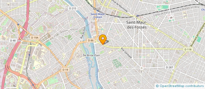 localisation de l'entreprise CHEZ THEO à SAINT-MAUR-DES-FOSSES