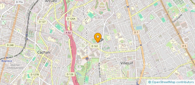 localisation de l'entreprise CHEZ THOMAS à VILLEJUIF