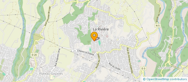 localisation de l'entreprise CHEZ TI L'OURS à SAINT-LOUIS