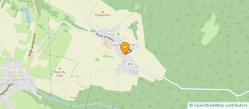 localisation de l'entreprise CHEZ TIFF ET PAT  SAINTE-BARBE