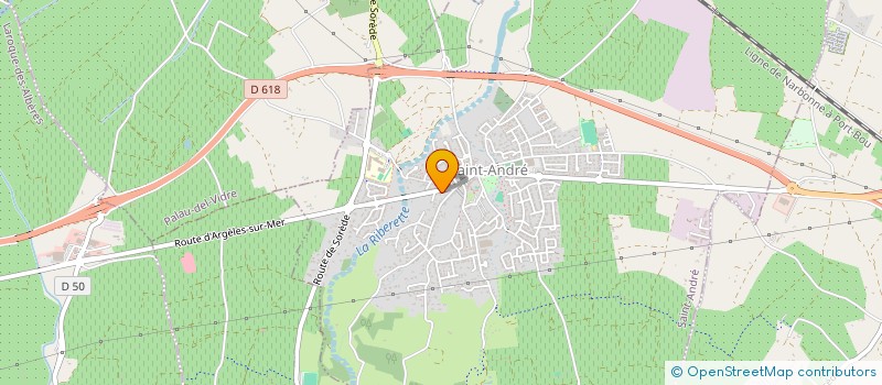 localisation de l'entreprise CHEZ TITO  SAINT-ANDRE