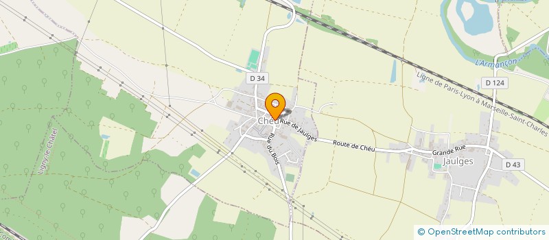 localisation de l'entreprise CHEZ TOF  CHEU