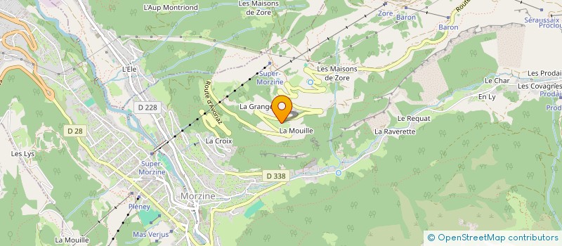 localisation de l'entreprise CHEZ TOI à MORZINE