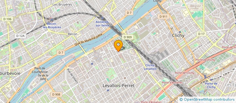 localisation de l'entreprise CHEZ TOI à LEVALLOIS-PERRET