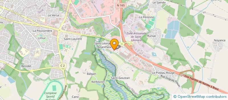 localisation de l'entreprise CHEZ TOINETTE  THEIX-NOYALO