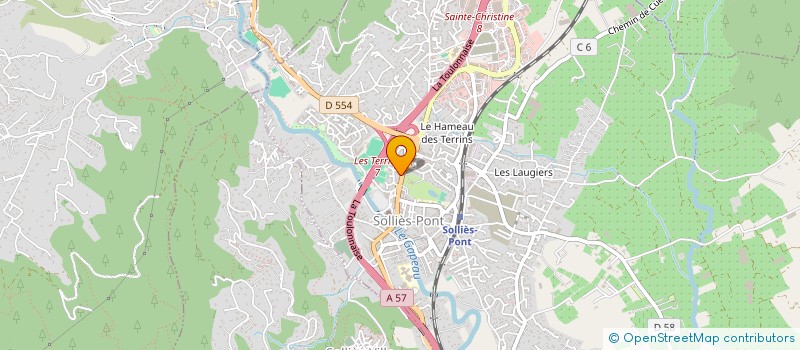 localisation de l'entreprise CHEZ TOIT IMMOBILIER  TOULON