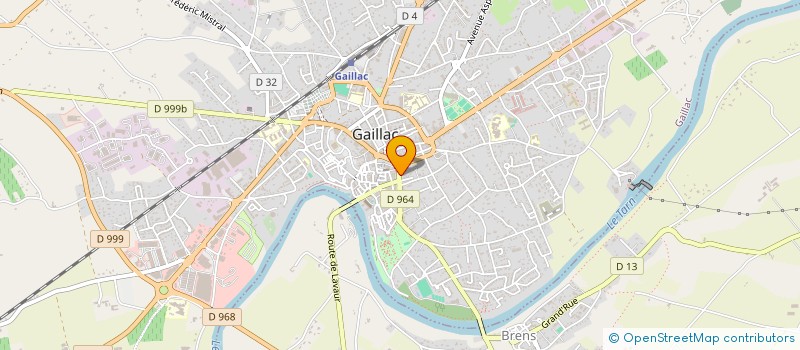 localisation de l'entreprise CHEZ TOM ET LILY à GAILLAC
