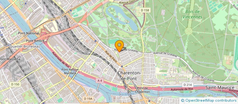 localisation de l'entreprise CHEZ TONINO  CHARENTON-LE-PONT