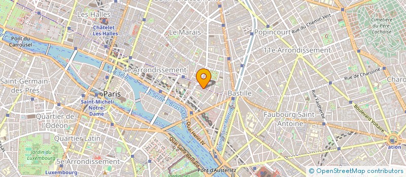 localisation de l'entreprise CHEZ TONTON  PARIS