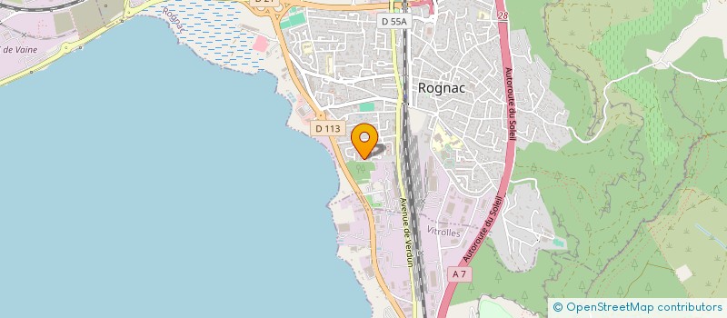 localisation de l'entreprise CHEZ TONTON  ROGNAC