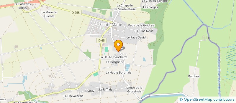 localisation de l'entreprise CHEZ TONTON PATATES  SAINTE-MARIE