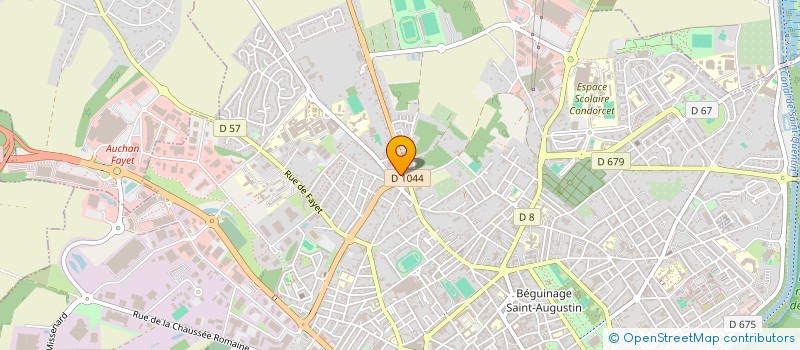 localisation de l'entreprise CHEZ TONY à SAINT-QUENTIN