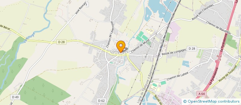 localisation de l'entreprise CHEZ TUTU  LONGAGES
