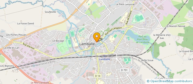 localisation de l'entreprise CHEZ TYTHU à LAMBALLE-ARMOR