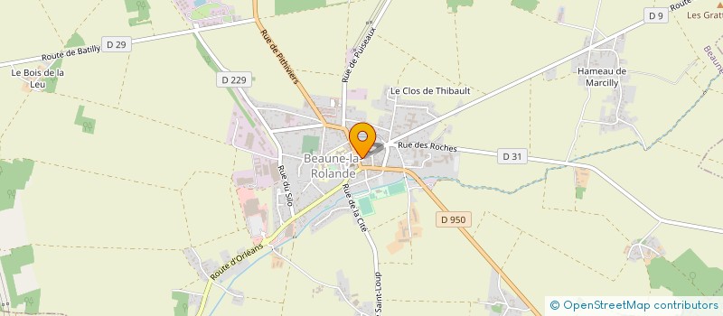localisation de l'entreprise CHEZ UMIT ONE à BEAUNE-LA-ROLANDE