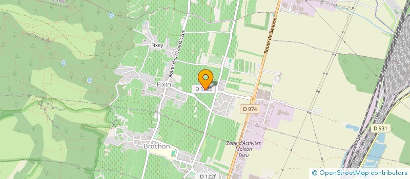 localisation de l'entreprise CHEZ VALENTINE'S  FIXIN