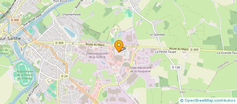 localisation de l'entreprise CHEZ VANESS'  SOLESMES