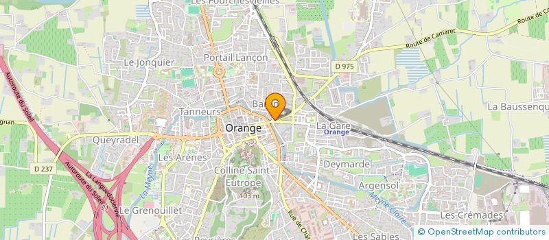 localisation de l'entreprise CHEZ VERO ET MICHEL à ORANGE