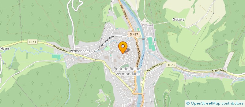 localisation de l'entreprise CHEZ VINCENT à PONT-DE-ROIDE-VERMONDANS