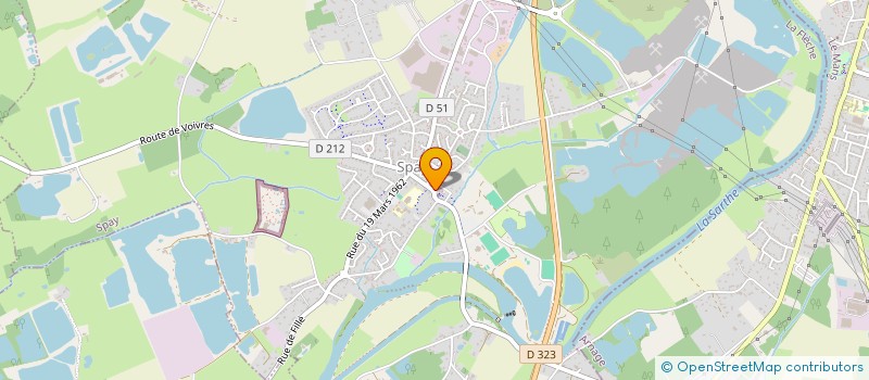 localisation de l'entreprise CHEZ VINCENT  SPAY