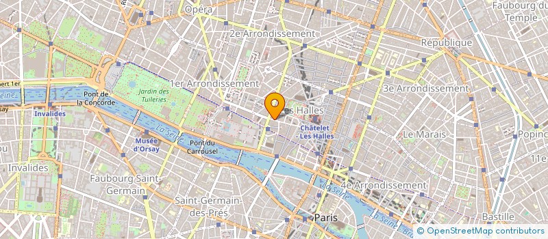 localisation de l'entreprise CHEZ VOLTAIRE à PARIS