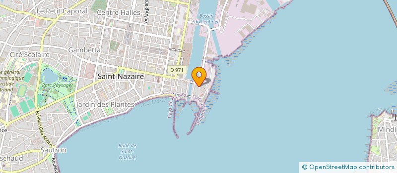 localisation de l'entreprise CHEZ VOUS  SAINT-NAZAIRE