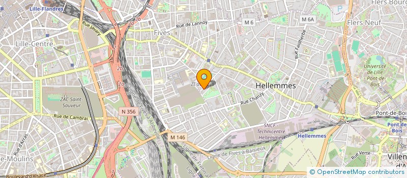 localisation de l'entreprise CHEZ VOUS CHEZ NOUS à LILLE