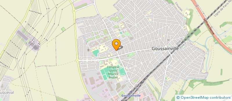 localisation de l'entreprise CHEZ WAM à GOUSSAINVILLE
