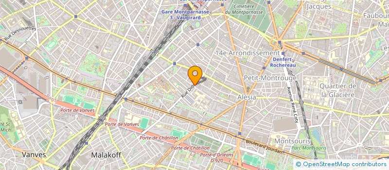 localisation de l'entreprise CHEZ WANG  PARIS