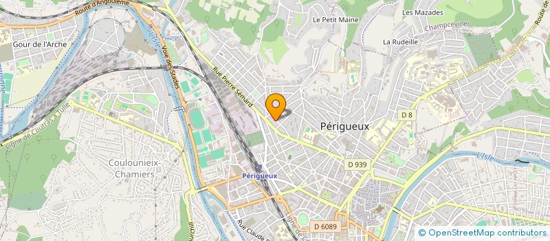 localisation de l'entreprise CHEZ WOUAM à PERIGUEUX