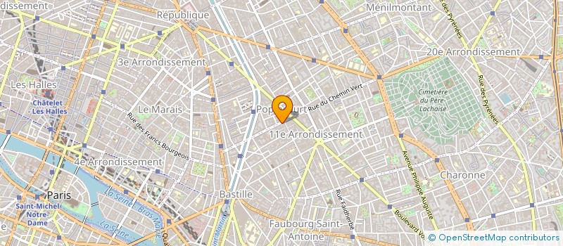 localisation de l'entreprise CHEZ YAHIAOUI à PARIS